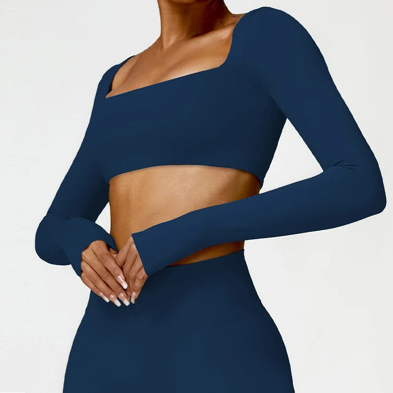 RoyalCrop Long Sleeve Top
