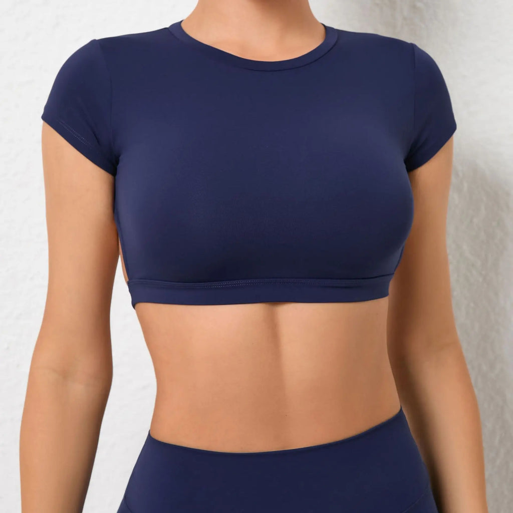 RoyalFit Backless Yoga Top