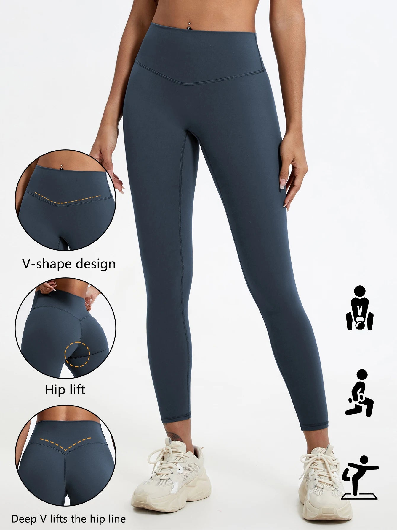 RoyalCurve High Waist Yoga Pants