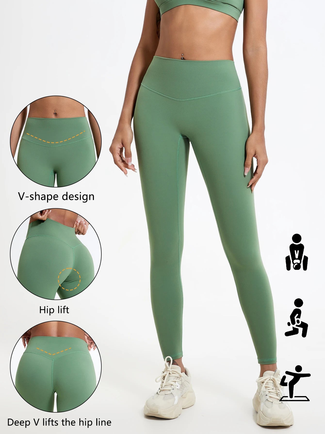 RoyalCurve High Waist Yoga Pants