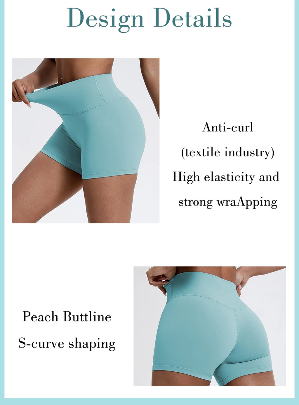 RoyalFlex BootyLift Yoga Shorts