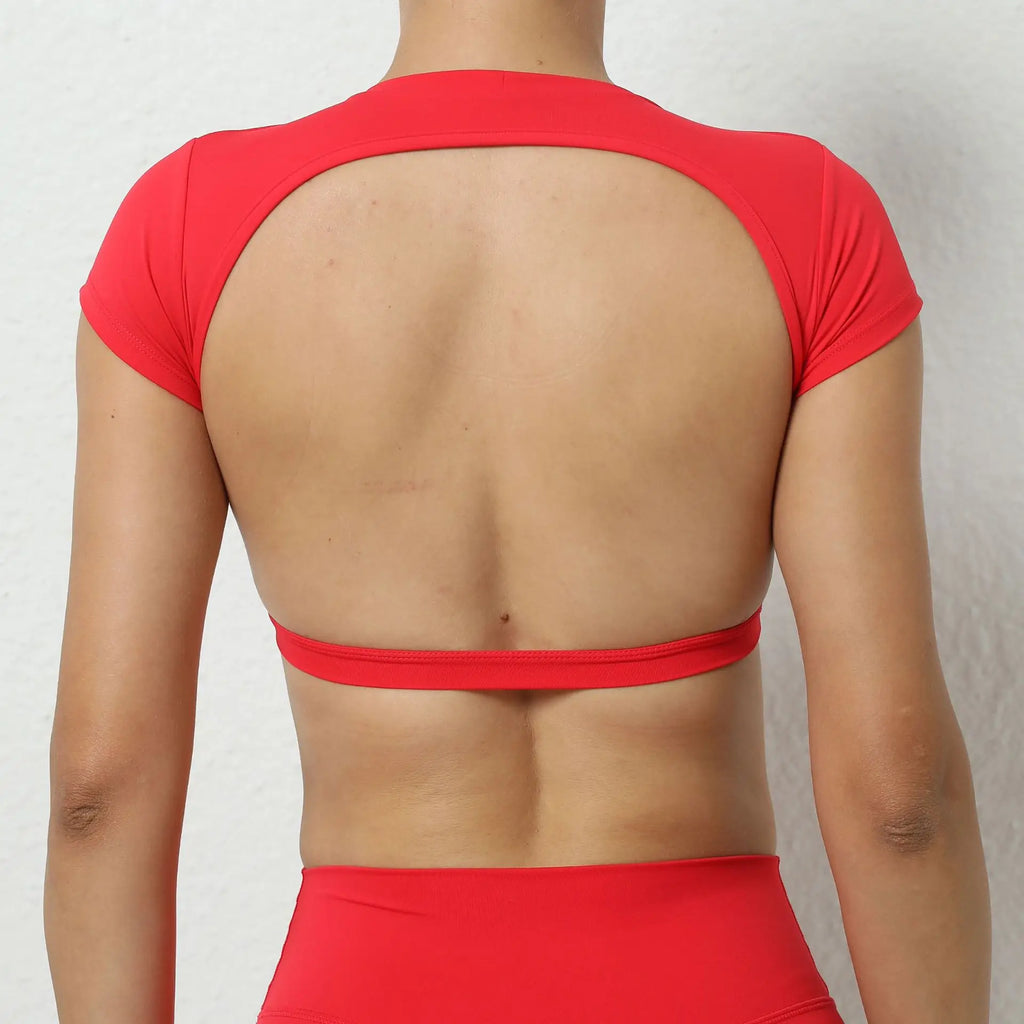 RoyalFit Backless Yoga Top