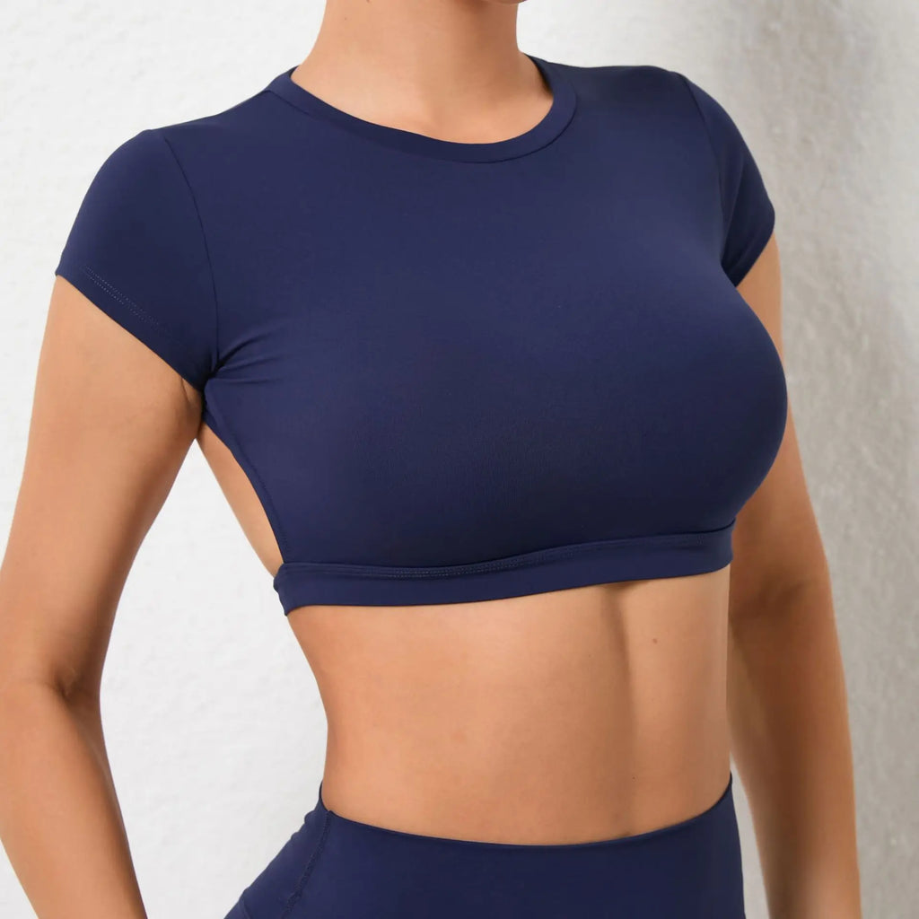 RoyalFit Backless Yoga Top